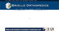 Desktop Screenshot of brielleortho.com